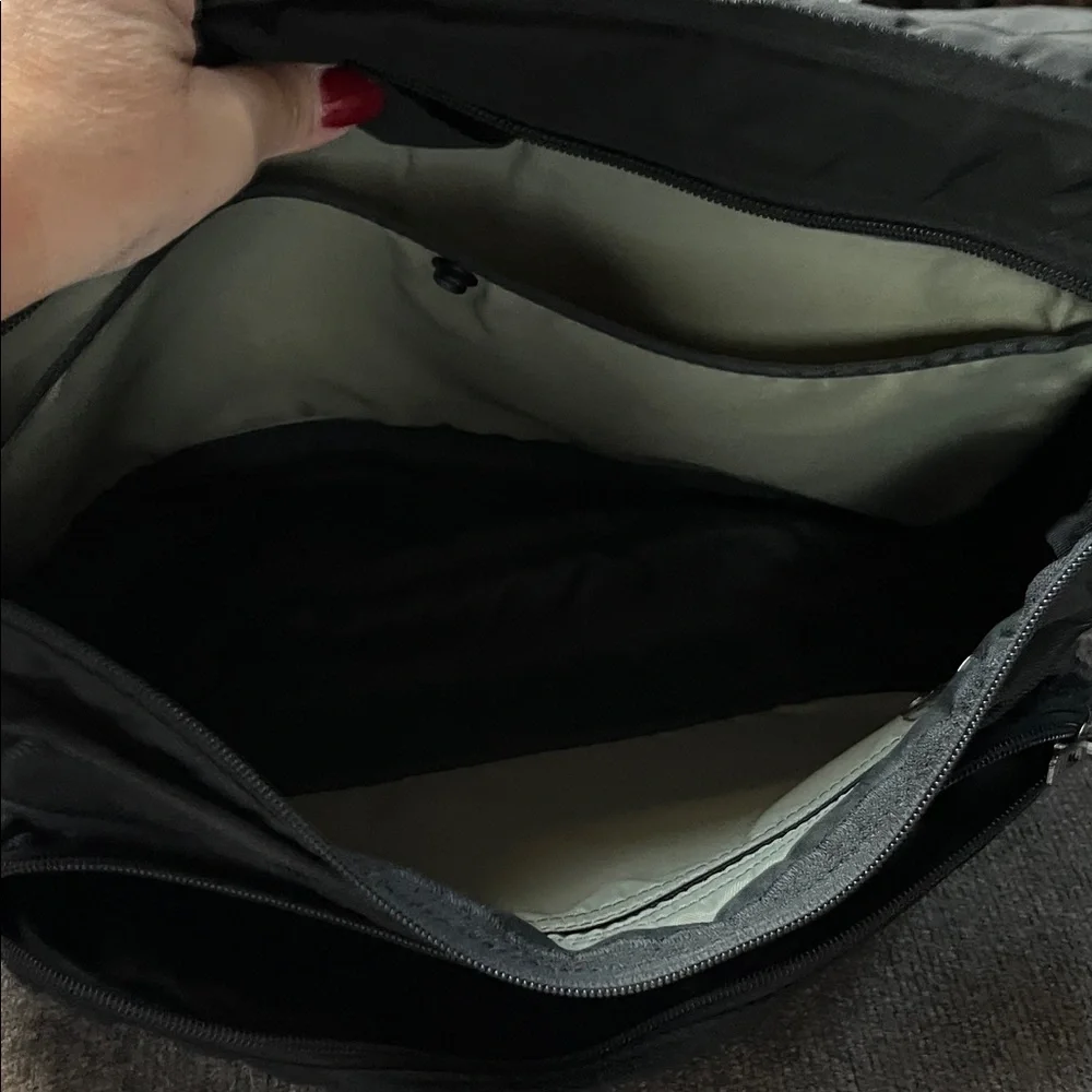 Patagonia Charcoal Black Messenger Bag